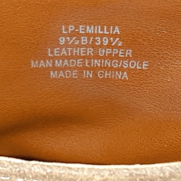 Women's Lucky Brand Leather Upper Ankle Shoes Size 9.5 B NWOB. - Picture 6 of 9